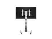 Multibrackets M 180 HD Single Silver Mobile Floor Stand for 55"-80" Screens | 7350073735327 Floor Stand Multibrackets