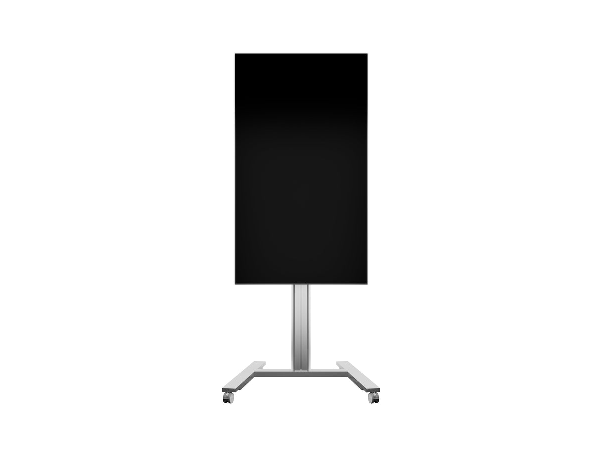 Multibrackets M 180 HD Single Silver Mobile Floor Stand for 55"-80" Screens | 7350073735327 Floor Stand Multibrackets