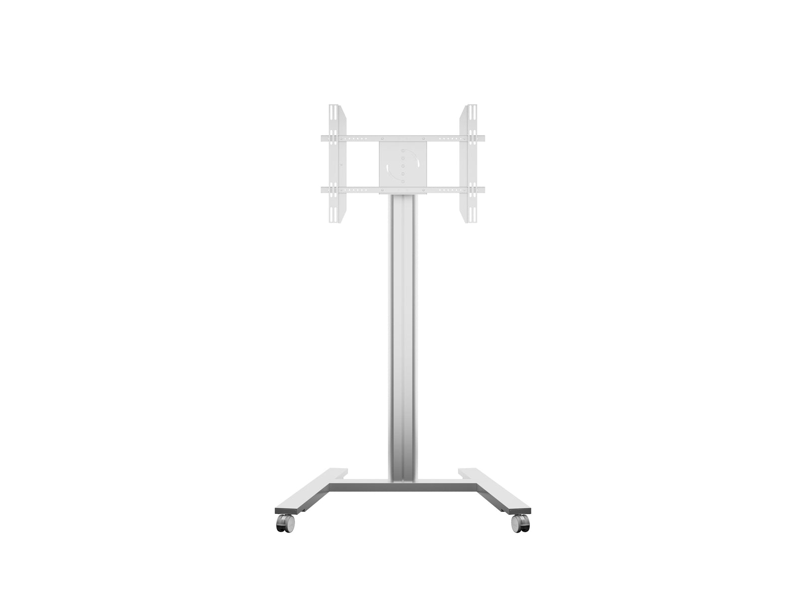 Multibrackets M 180 HD Single Silver Mobile Floor Stand for 55"-80" Screens | 7350073735327 Floor Stand Multibrackets