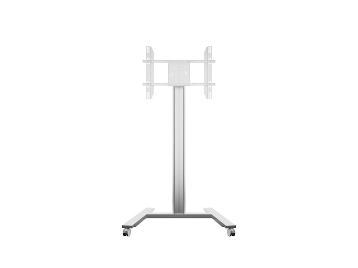 Multibrackets M 180 HD Single Silver Mobile Floor Stand for 55"-80" Screens | 7350073735327 Floor Stand Multibrackets