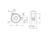 Multibrackets M 180 HD Single Silver Mobile Floor Stand for 55"-80" Screens | 7350073735327 Floor Stand Multibrackets
