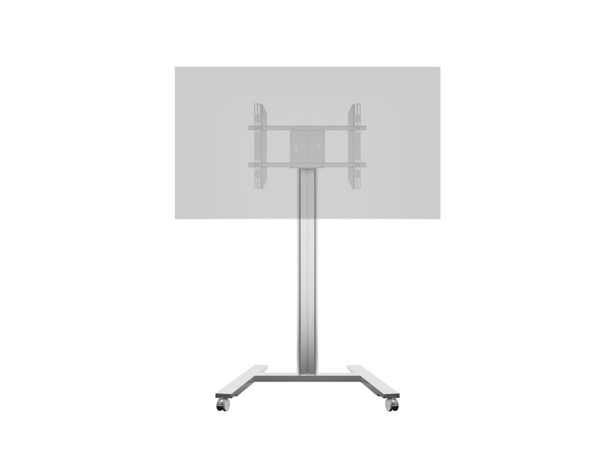 Multibrackets M 180 HD Single Silver Mobile Floor Stand for 55"-80" Screens | 7350073735327 Floor Stand Multibrackets