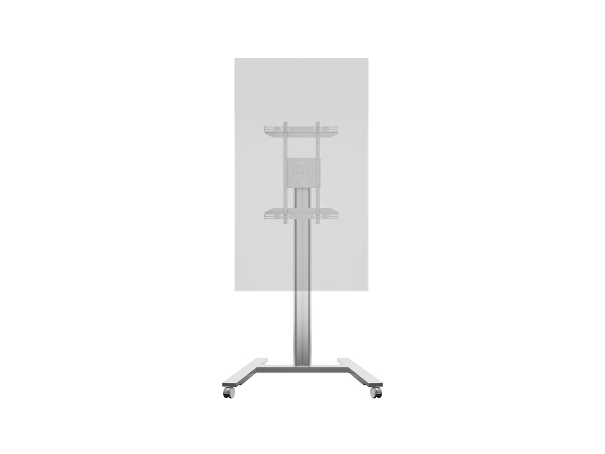 Multibrackets M 180 HD Single Silver Mobile Floor Stand for 55"-80" Screens | 7350073735327 Floor Stand Multibrackets