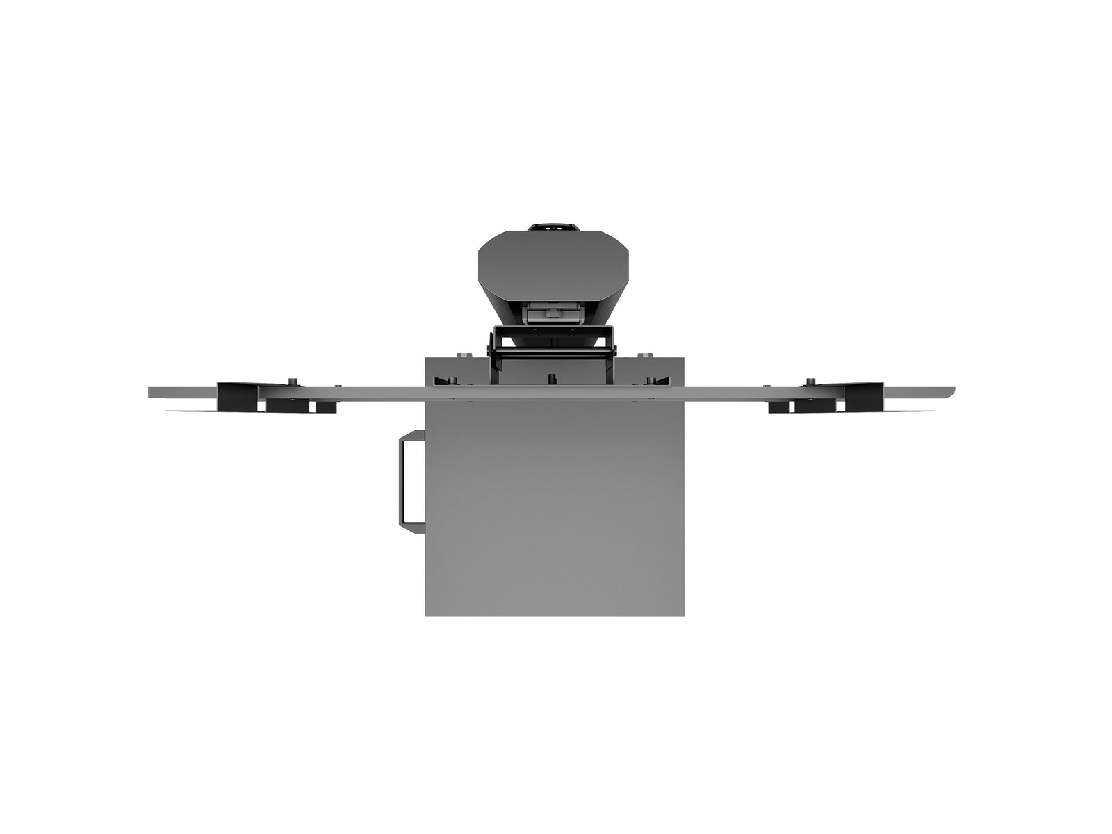 Multibrackets M 180 Single MediaBox4 Black Mobile Floor Stand for 40"-75" Screens | 7350022737761 Floor Stand Multibrackets