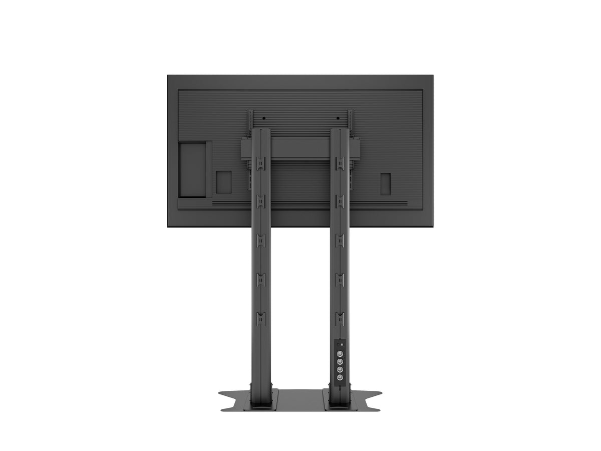 Multibrackets M 210 Dual Pillar Black Heavy-Duty Floor Stand for 70"-110" Screens | 7350073732586 Floor Stand Multibrackets