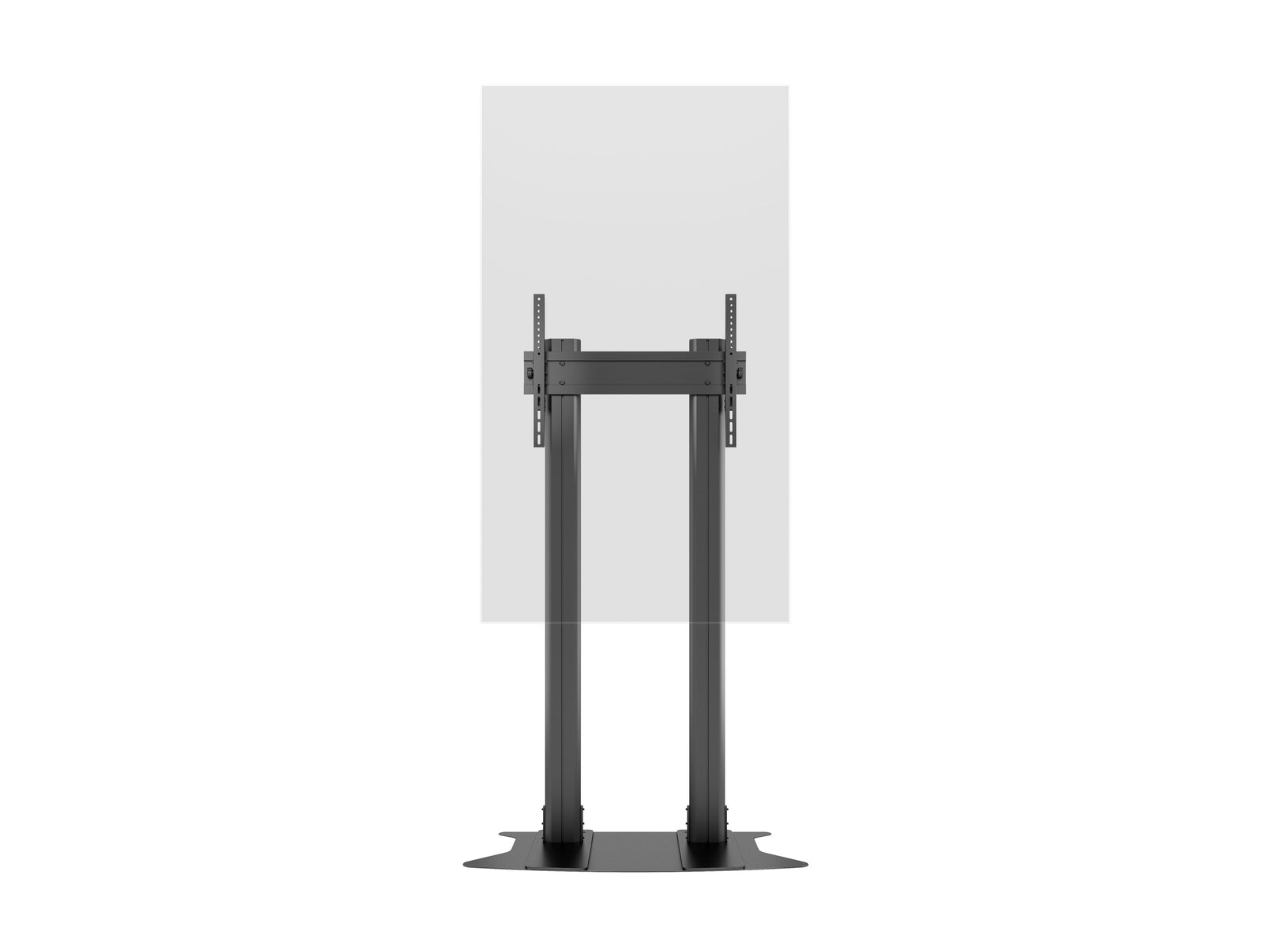 Multibrackets M 210 Dual Pillar Black Heavy-Duty Floor Stand for 70"-110" Screens | 7350073732586 Floor Stand Multibrackets