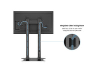 Multibrackets M 210 Dual Pillar Black Heavy-Duty Floor Stand for 70"-110" Screens | 7350073732586 Floor Stand Multibrackets