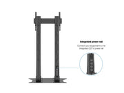 Multibrackets M 210 Dual Pillar Black Heavy-Duty Floor Stand for 70"-110" Screens | 7350073732586 Floor Stand Multibrackets