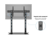 Multibrackets M 210 Dual Pillar Black Heavy-Duty Floor Stand for 70"-110" Screens | 7350073733422 Floor Stand Multibrackets