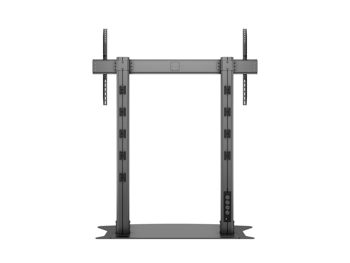 Multibrackets M 210 Dual Pillar Black Heavy-Duty Floor Stand for 70"-110" Screens | 7350073733422 Floor Stand Multibrackets