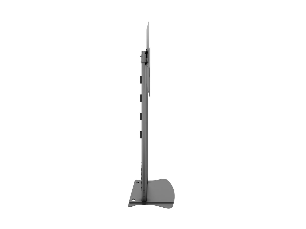 Multibrackets M 210 Dual Pillar Black Heavy-Duty Floor Stand for 70"-110" Screens | 7350073733422 Floor Stand Multibrackets