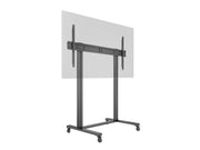 Multibrackets M 210 Dual Pillar Black Heavy-Duty Mobile Floor Stand for 70"-110" Screens | 7350073733439 Floor Stand Multibrackets