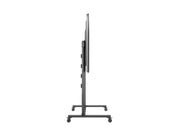 Multibrackets M 210 Dual Pillar Black Heavy-Duty Mobile Floor Stand for 70"-110" Screens | 7350073733439 Floor Stand Multibrackets
