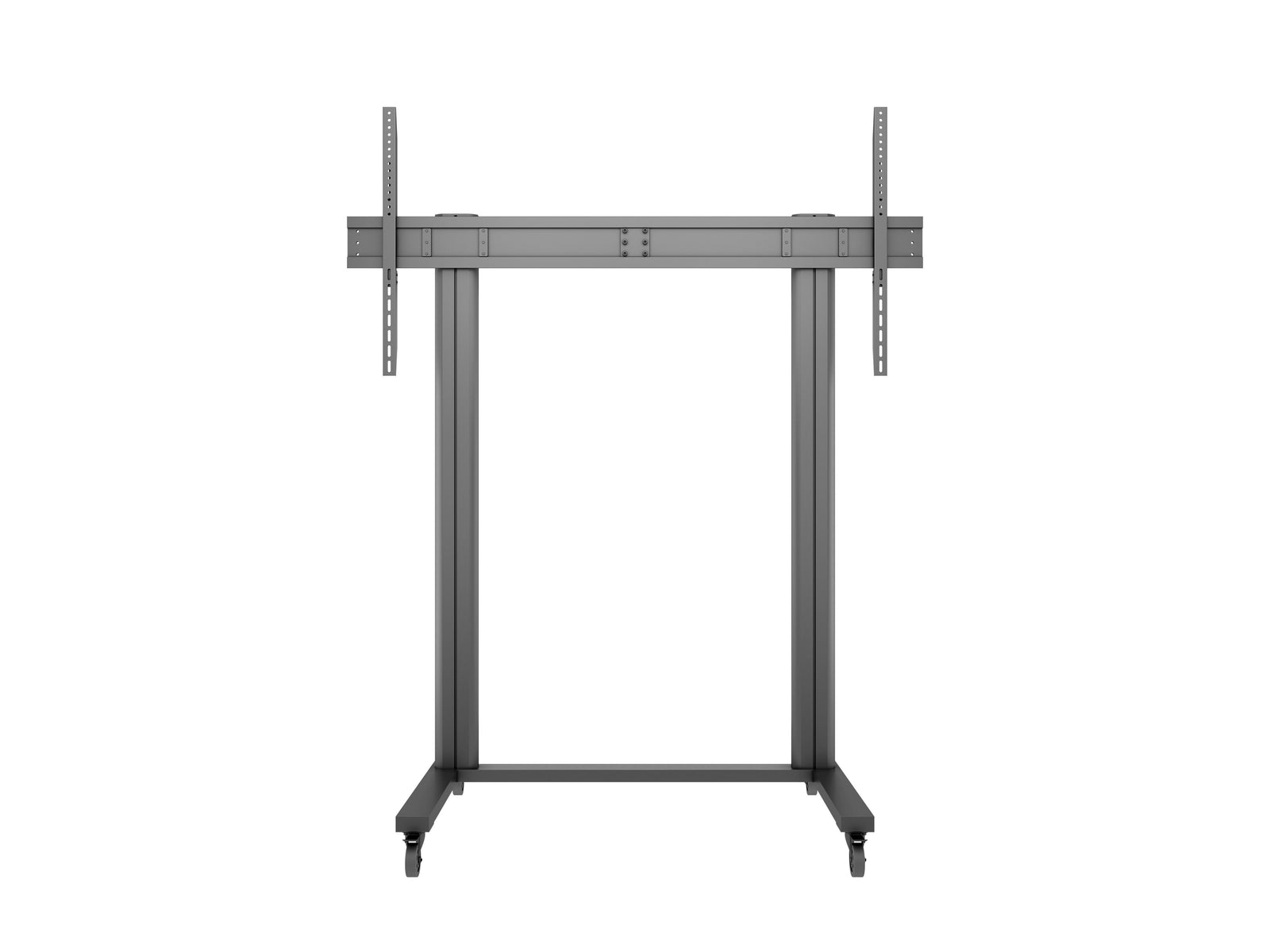 Multibrackets M 210 Dual Pillar Black Heavy-Duty Mobile Floor Stand for 70"-110" Screens | 7350073733439 Floor Stand Multibrackets