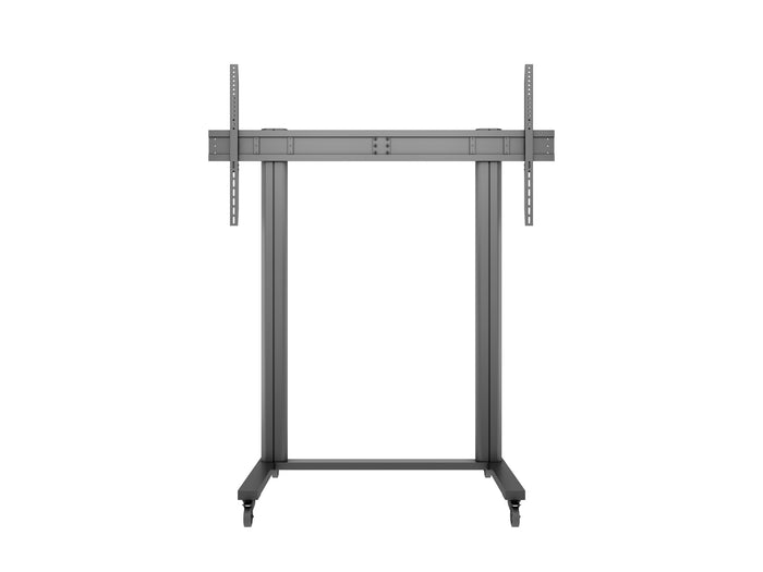 Multibrackets M 210 Dual Pillar Black Heavy-Duty Mobile Floor Stand for 70"-110" Screens | 7350073733439 Floor Stand Multibrackets