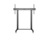 Multibrackets M 210 Dual Pillar Black Heavy-Duty Mobile Floor Stand for 70"-110" Screens | 7350073733439