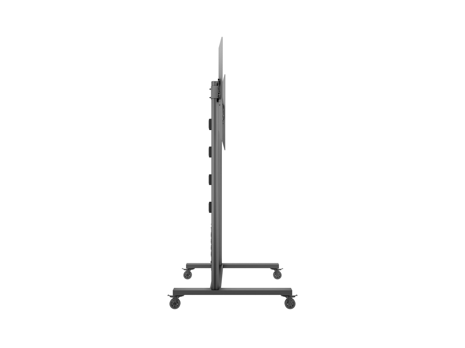Multibrackets M 210 Dual Pillar Black Heavy-Duty Mobile Floor Stand for 70"-110" Screens | 7350073733439 Floor Stand Multibrackets