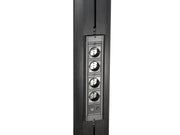 Multibrackets M 210 Dual Pillar Black Mobile Floor Stand for 70"-115" Screens | 7350073732753 Floor Stand Multibrackets