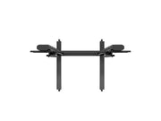 Multibrackets M 210 Dual Pillar Black Mobile Floor Stand for 70"-115" Screens | 7350073732753 Floor Stand Multibrackets