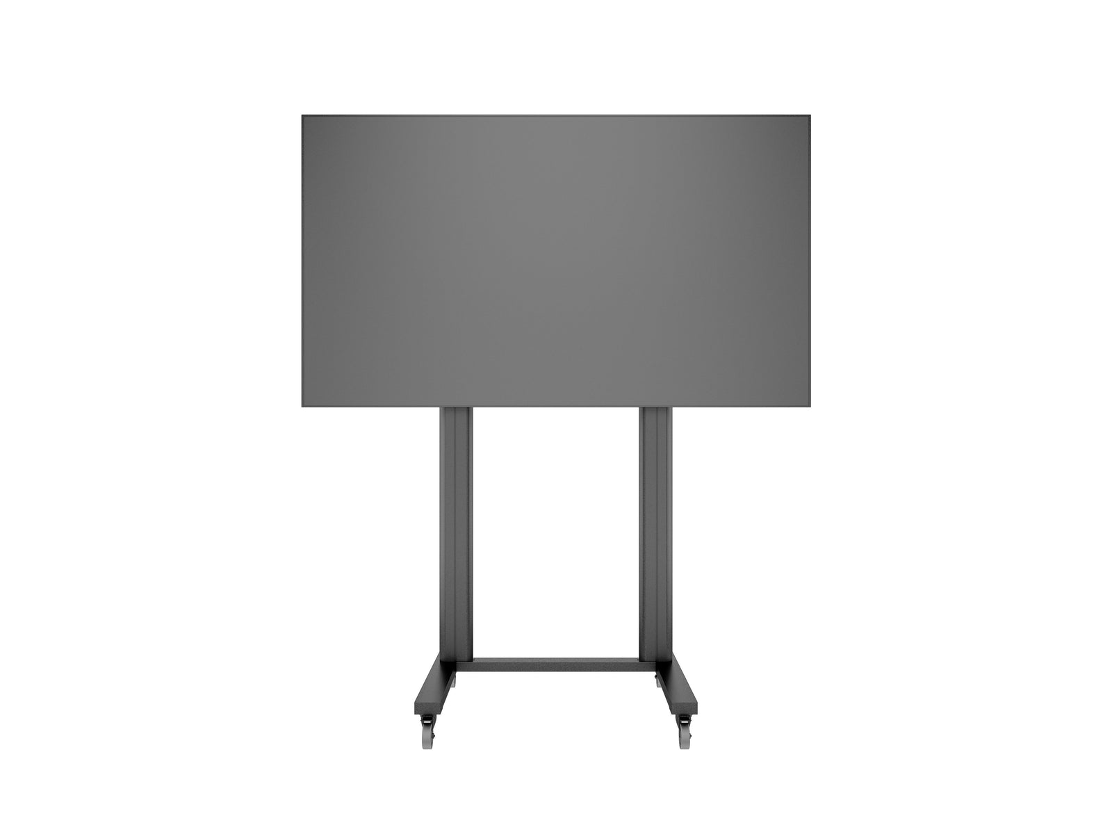 Multibrackets M 210 Dual Pillar Black Mobile Floor Stand for 70"-115" Screens | 7350073732753 Floor Stand Multibrackets