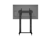 Multibrackets M 210 Dual Pillar Black Mobile Floor Stand for 70"-115" Screens | 7350073732753 Floor Stand Multibrackets