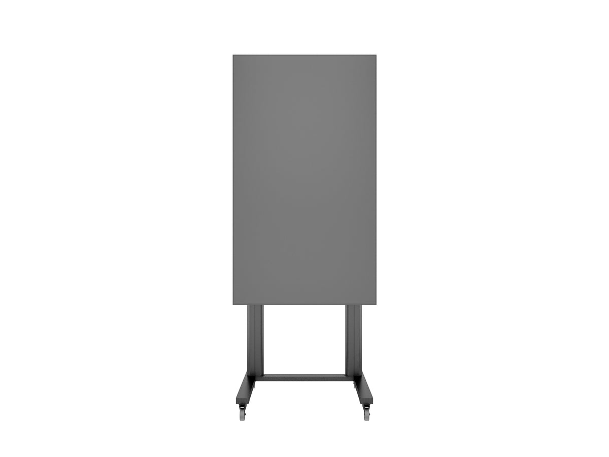 Multibrackets M 210 Dual Pillar Black Mobile Floor Stand for 70"-115" Screens | 7350073732753 Floor Stand Multibrackets