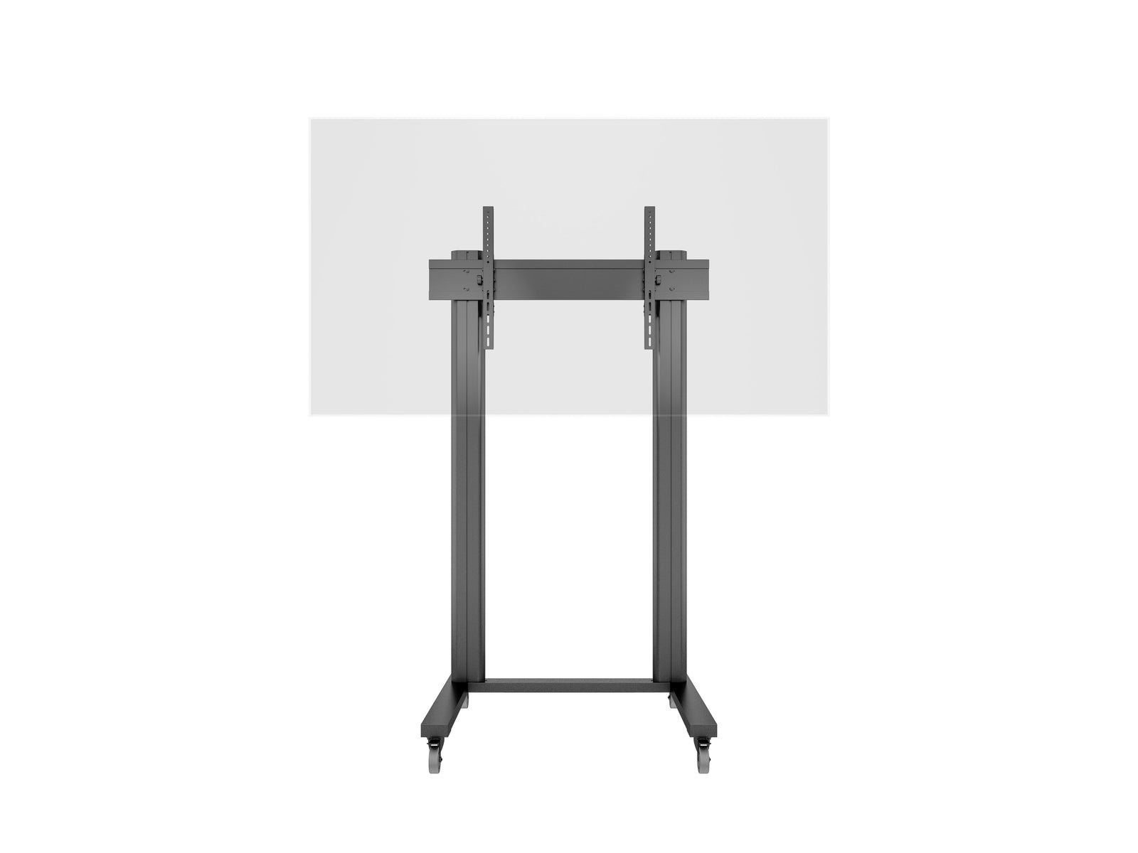 Multibrackets M 210 Dual Pillar Black Mobile Floor Stand for 70"-115" Screens | 7350073732753 Floor Stand Multibrackets