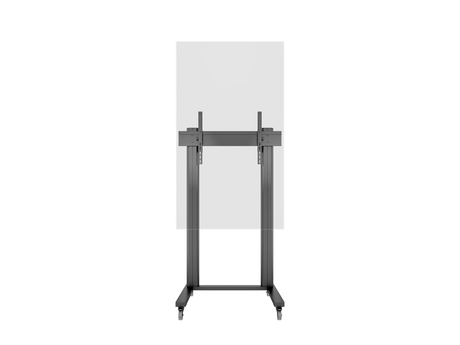 Multibrackets M 210 Dual Pillar Black Mobile Floor Stand for 70"-115" Screens | 7350073732753 Floor Stand Multibrackets