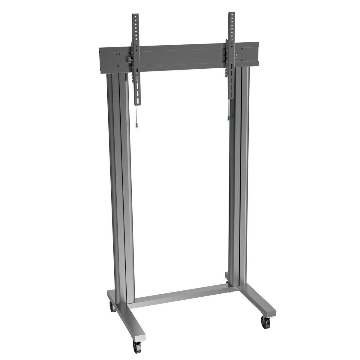 Multibrackets M 210 Dual Pillar Black Mobile Floor Stand for 70"-115" Screens | 7350073732753
