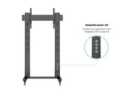Multibrackets M 210 Dual Pillar Black Mobile Floor Stand for 70"-115" Screens | 7350073732753
