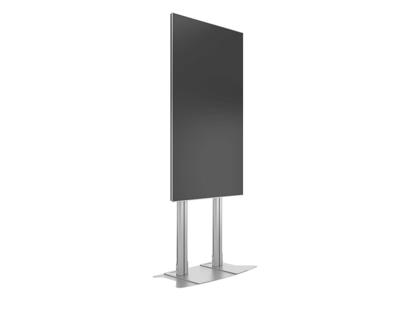 Multibrackets M 210 Dual Pillar Silver Heavy-Duty Floor Stand for 70"-110" Screens | 7350073732562 Floor Stand Multibrackets
