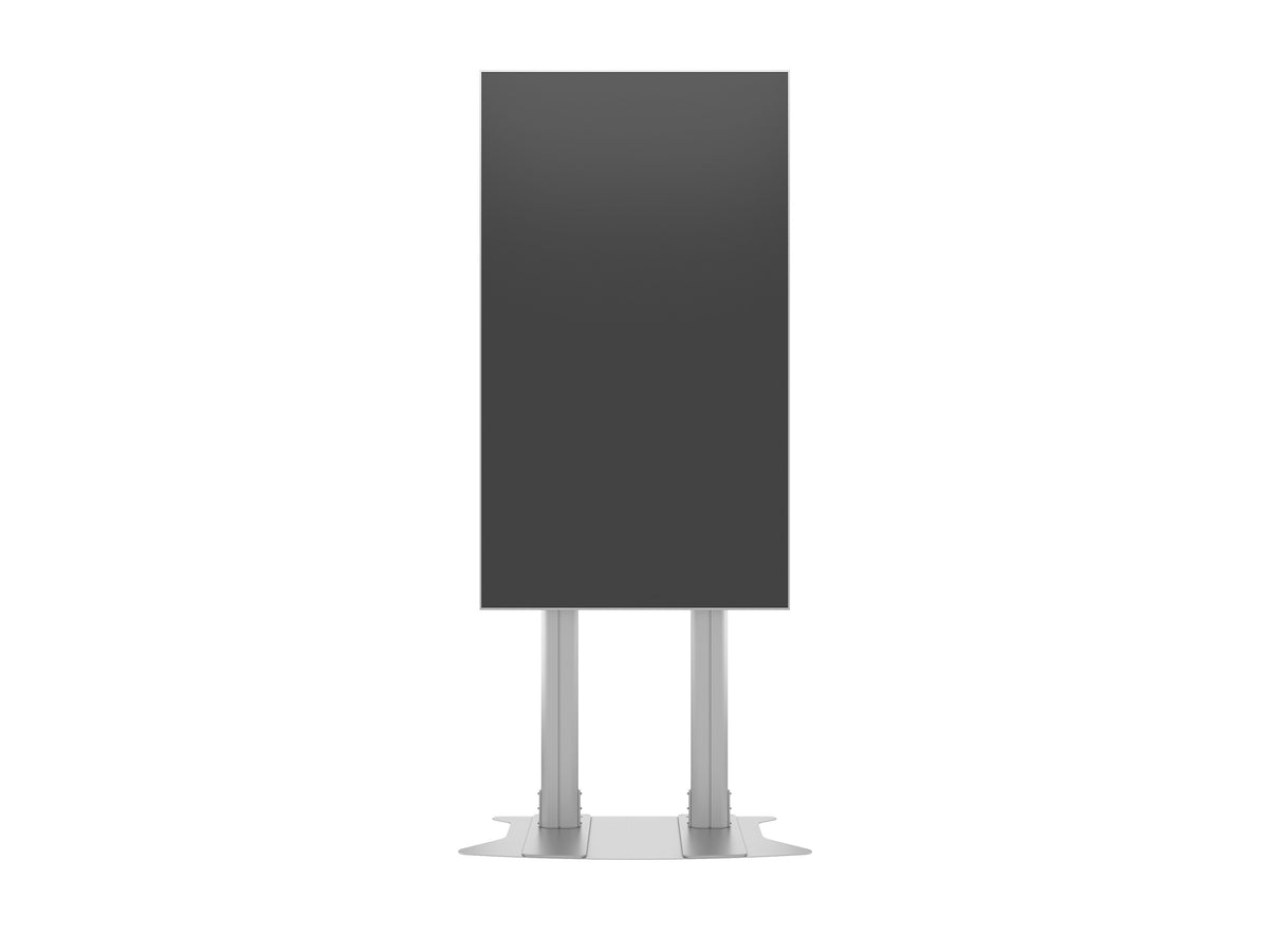 Multibrackets M 210 Dual Pillar Silver Heavy-Duty Floor Stand for 70"-110" Screens | 7350073732562 Floor Stand Multibrackets