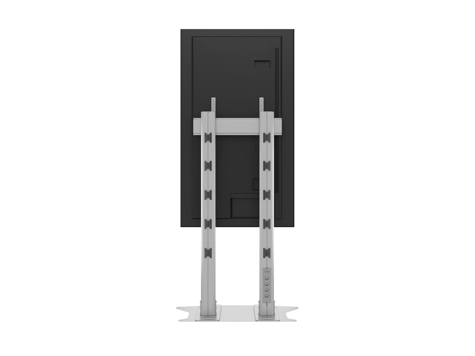 Multibrackets M 210 Dual Pillar Silver Heavy-Duty Floor Stand for 70"-110" Screens | 7350073732562 Floor Stand Multibrackets