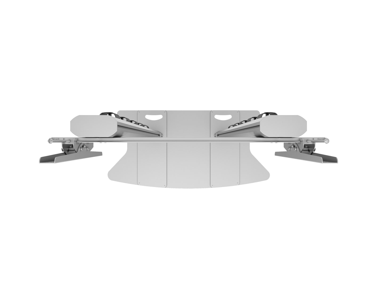Multibrackets M 210 Dual Pillar Silver Heavy-Duty Floor Stand for 70"-110" Screens | 7350073732562 Floor Stand Multibrackets