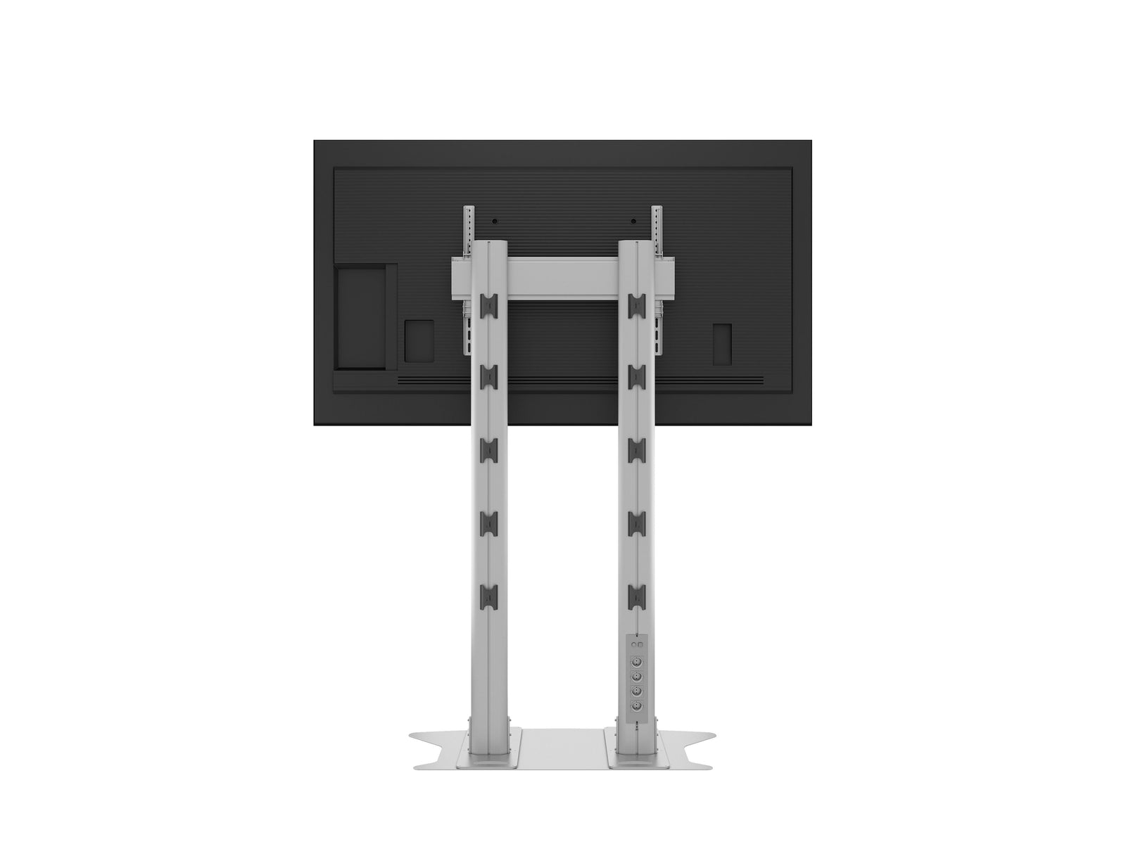 Multibrackets M 210 Dual Pillar Silver Heavy-Duty Floor Stand for 70"-110" Screens | 7350073732562 Floor Stand Multibrackets