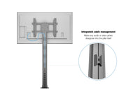 Multibrackets M 210 HD B2B Black Floor Stand for 55"-80" Screens | 7350073738311 Floor Stand Multibrackets
