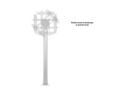 Multibrackets M 210 HD B2B Silver Floor Stand for 55"-80" Screens | 7350073738328 Floor Stand Multibrackets