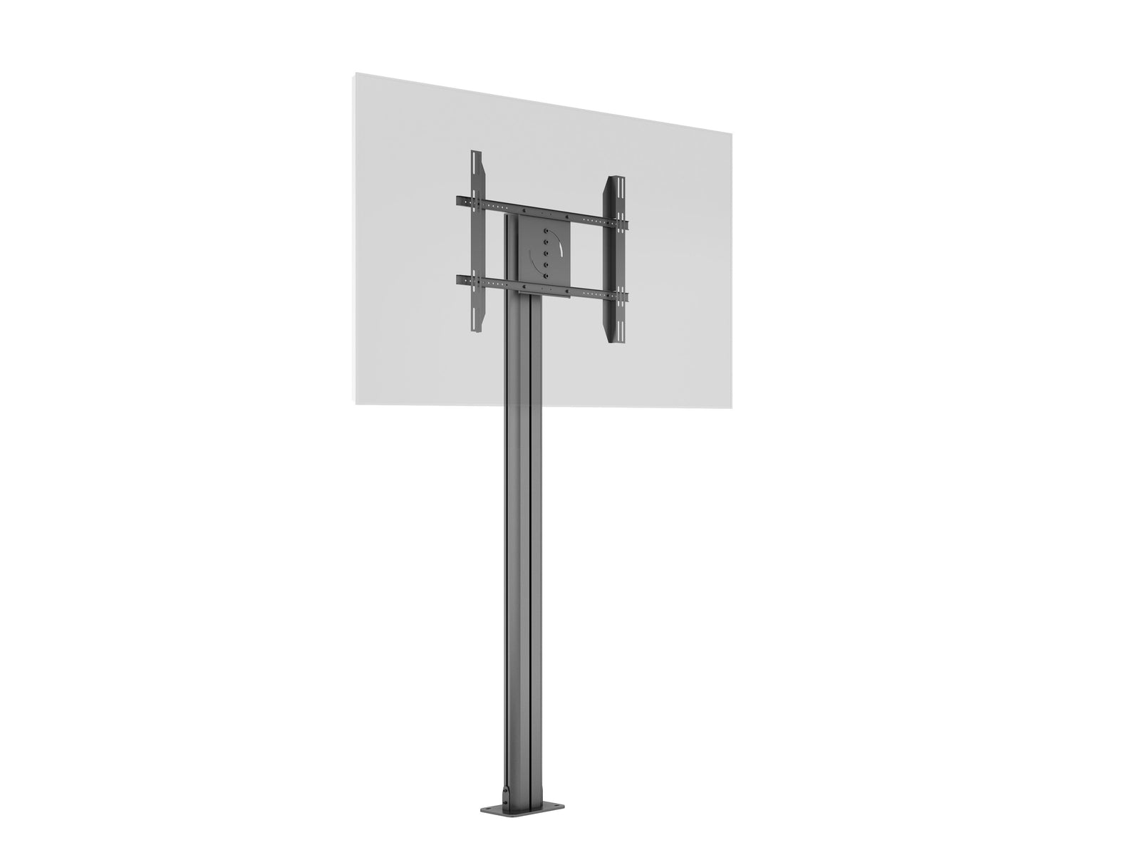 Multibrackets M 210 HD Single Black Floor Mount Stand for 55"-80" Screens | 7350105212239 Floor Stand Multibrackets