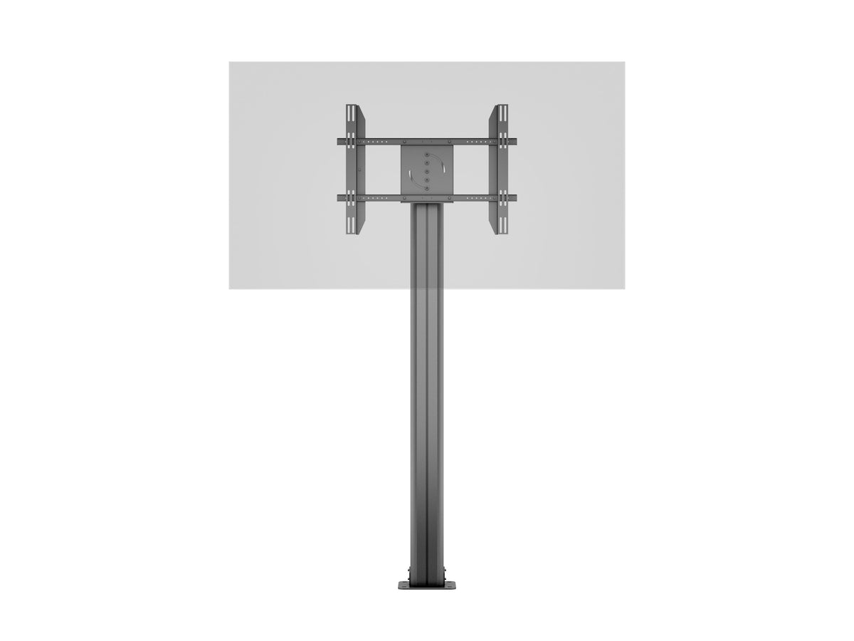 Multibrackets M 210 HD Single Black Floor Mount Stand for 55"-80" Screens | 7350105212239 Floor Stand Multibrackets