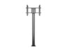 Multibrackets M 210 HD Single Black Floor Mount Stand for 55"-80" Screens | 7350105212239
