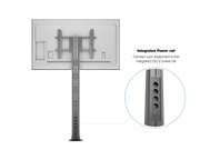 Multibrackets M 210 HD Single Black Floor Mount Stand for 55"-80" Screens | 7350105212239 Floor Stand Multibrackets