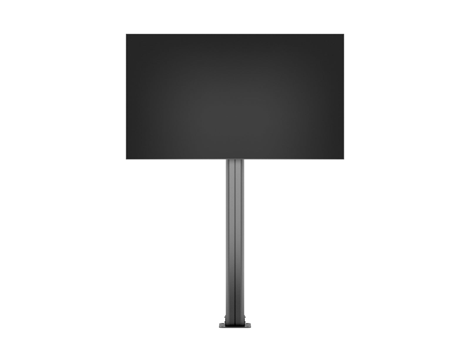Multibrackets M 210 HD Single Black Floor Mount Stand for 55"-80" Screens | 7350105212239 Floor Stand Multibrackets