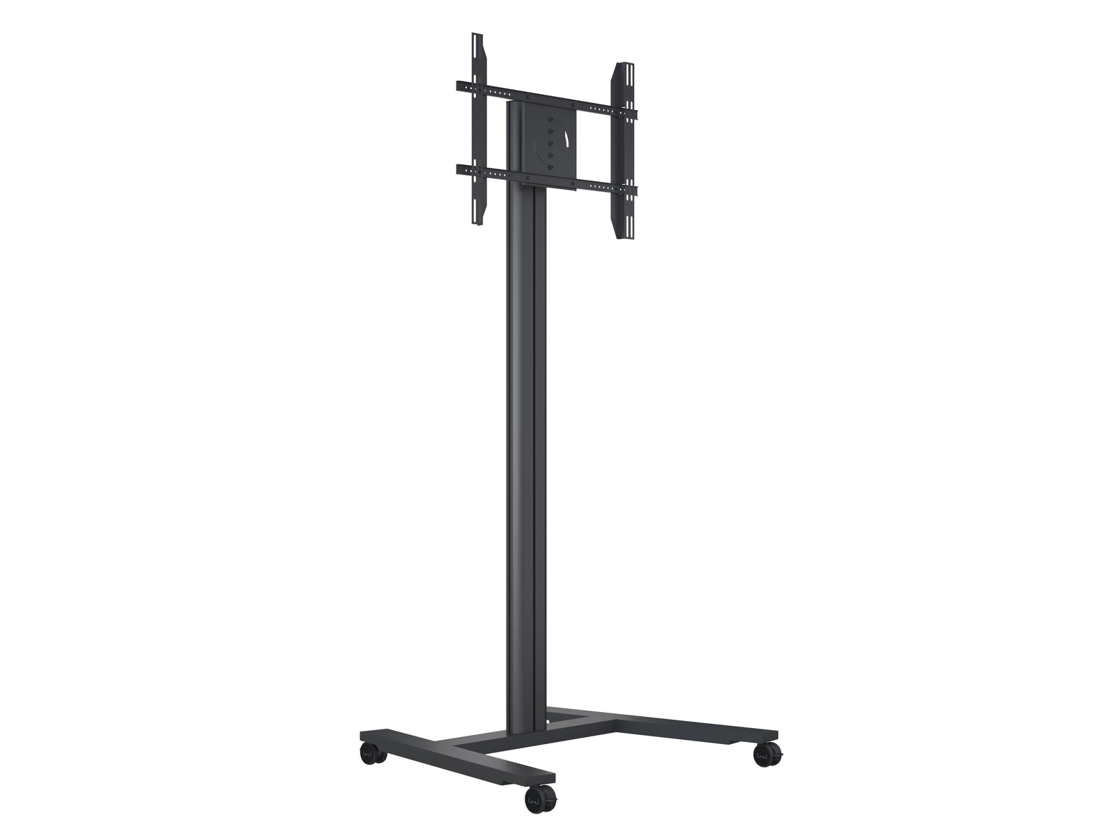 Multibrackets M 210 HD Single Black Mobile Floor Stand for 55"-80" Screens | 7350073735334 Floor Stand Multibrackets
