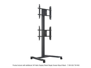 Multibrackets M 210 HD Single Black Mobile Floor Stand for 55"-80" Screens | 7350073735334 Floor Stand Multibrackets