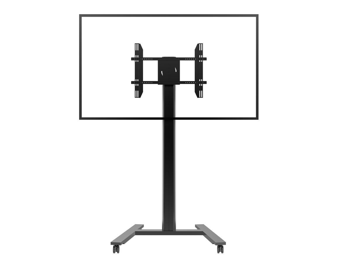 Multibrackets M 210 HD Single Black Mobile Floor Stand for 55"-80" Screens | 7350073735334 Floor Stand Multibrackets
