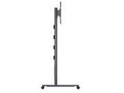 Multibrackets M 210 HD Single Black Mobile Floor Stand for 55"-80" Screens | 7350073735334 Floor Stand Multibrackets