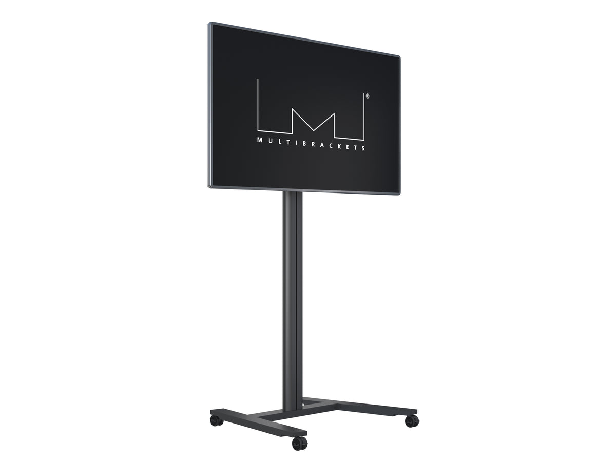 Multibrackets M 210 HD Single Black Mobile Floor Stand for 55"-80" Screens | 7350073735334 Floor Stand Multibrackets