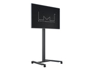 Multibrackets M 210 HD Single Black Mobile Floor Stand for 55"-80" Screens | 7350073735334 Floor Stand Multibrackets