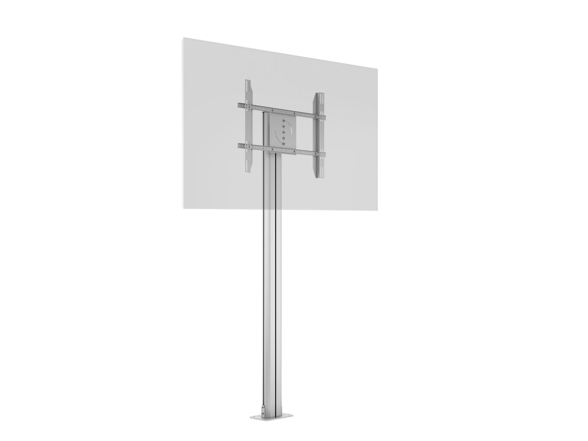 Multibrackets M 210 HD Single Silver Floor Mount Stand for 55"-80" Screens | 7350105212246 Floor Stand Multibrackets