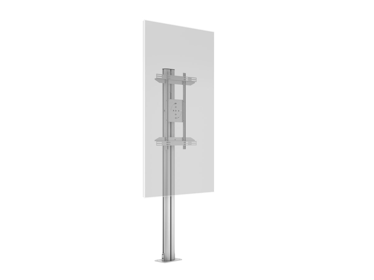 Multibrackets M 210 HD Single Silver Floor Mount Stand for 55"-80" Screens | 7350105212246 Floor Stand Multibrackets